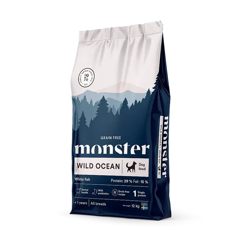 Grain Free Wild Ocean Sensitive Hundfoder-CW452344 - Begränsat lager