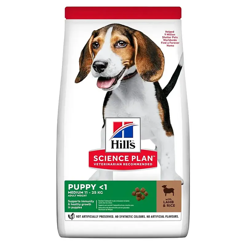 Extra bra pris | Hill’s Science Plan Puppy Medium Lamb & Rice 12 kg