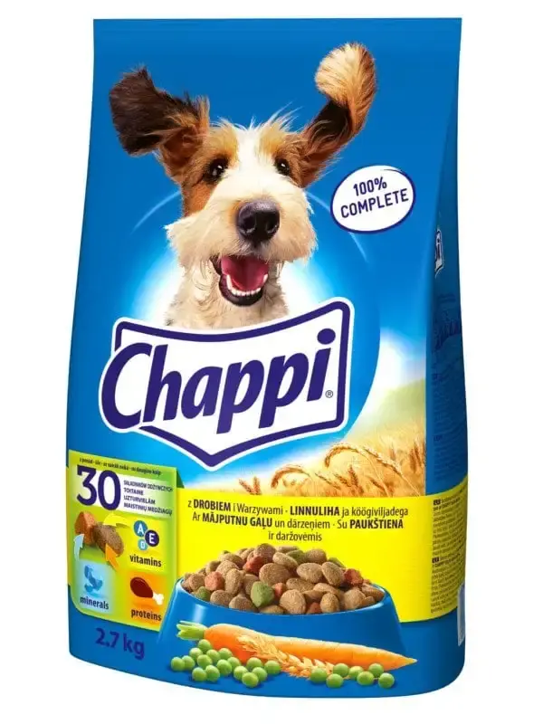 CHAPPI Fjäderfä 2,7 kg - Kampanjpris