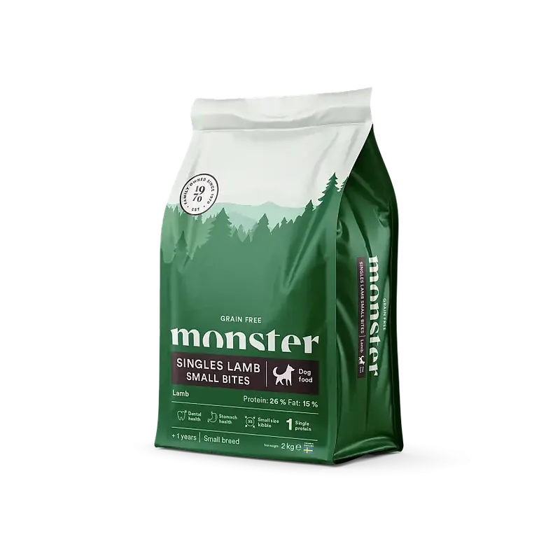 Grain Free Singles Lamb Small Bites Hundfoder-CW452371 - Finns i lager
