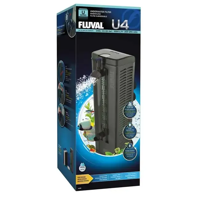 Nytt lägre pris | Fluval U4 – Innerfilter – 1000 l/h