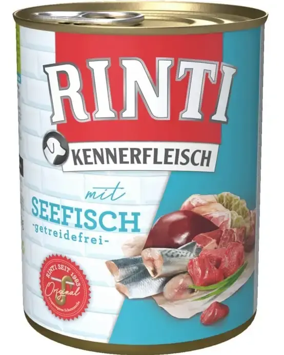 Nyhet i sortimentet | RINTI Kennerfleisch havsfisk 800 g
