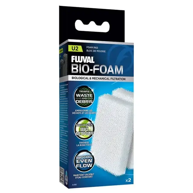 Fluval U2 Bio-Foam – Skumpatron – 2-pack | Populär