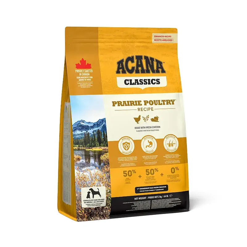 Premiumkvalitet - Classic Praire Poultry Torrfoder för hund 2kg-CW451757