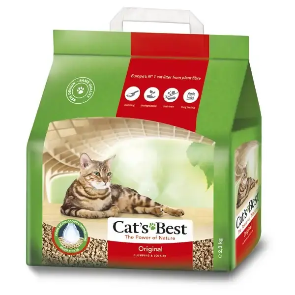 Finns nu - Cat’s Best Original klumpbildande kattsand