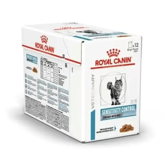 RCV Cat Wet Derma Sensitivity Control 12x85g - Prisnedsättning