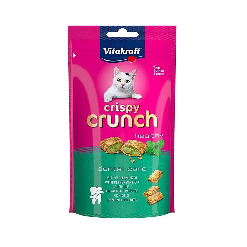 Vitakraft Crispy Crunch Peppermint 60 g | Handla nu
