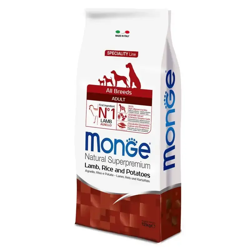 Erbjudande | Monge Natural Superpremium Lamm, ris & potatis-1873505.0