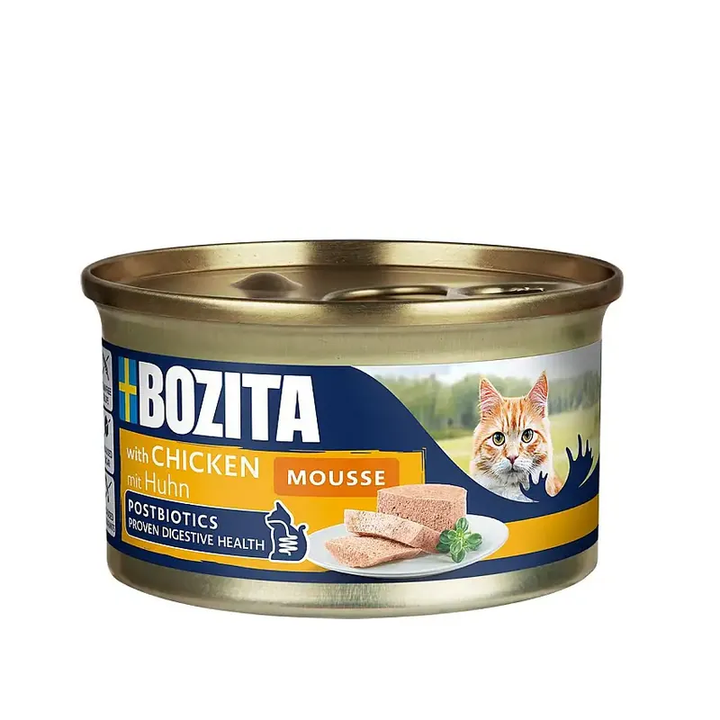 Topprodukt - Bozita Mousse Våtfoder till Katt med Kyckling 85 g