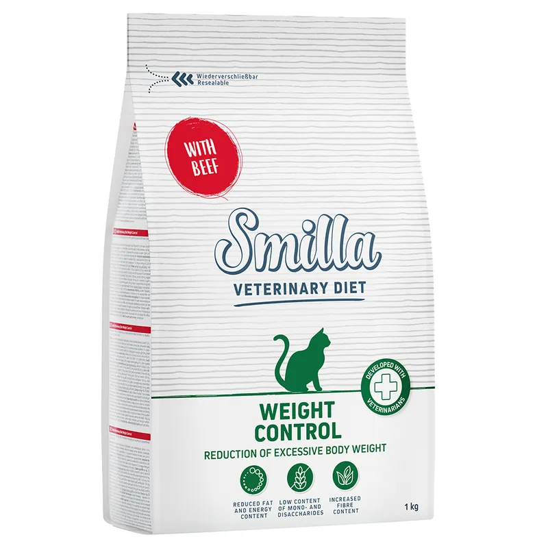 Toppkvalitet - Smilla Veterinary Diet Weight Control Beef – 1 kg