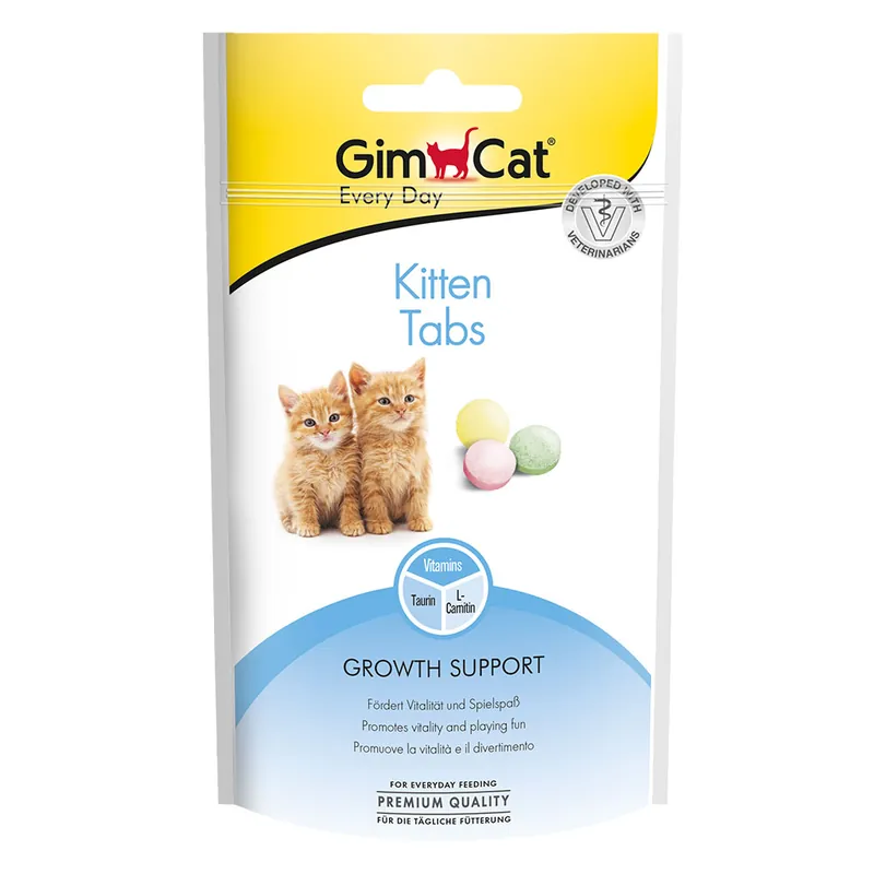 Bra pris - GimCat Kitten Tabs – 40 g