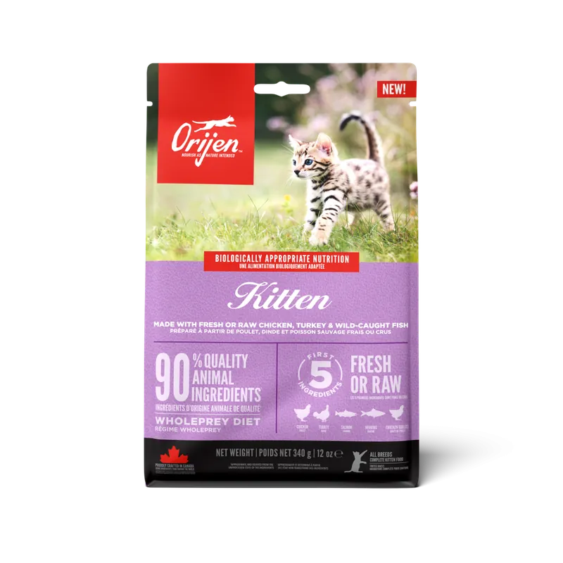 Ta chansen | Cat Kitten 340 g – Katt – Kattfoder & kattmat – Torrfoder till katt – Orijen – ZOO.se