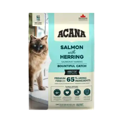 Favorit - Cat Bountiful Catch 4,5 kg – Katt – Kattfoder & kattmat – Torrfoder till katt – Acana – ZOO.se