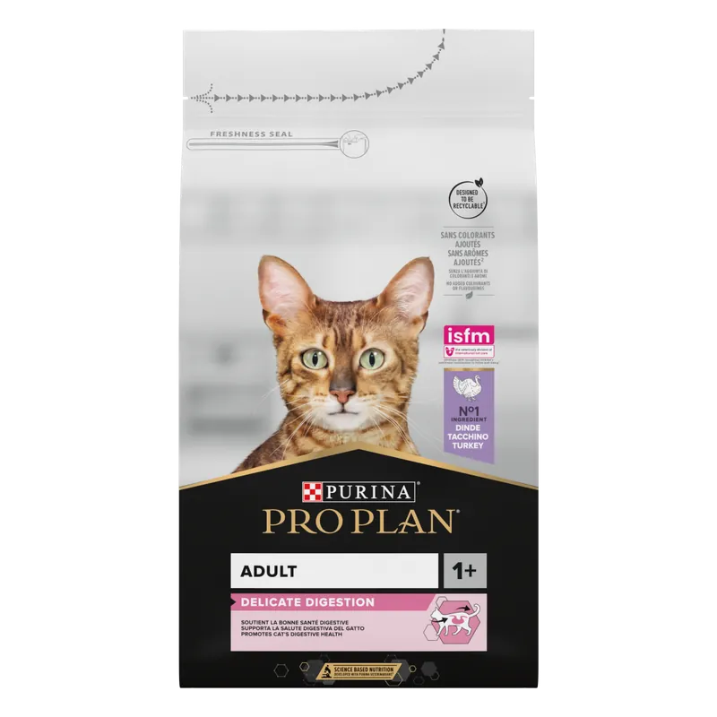 Cat Delicate Turkey 1,5 kg – Katt – Kattfoder & kattmat – Torrfoder till katt – Purina Pro Plan – ZOO.se - Specialerbjudande