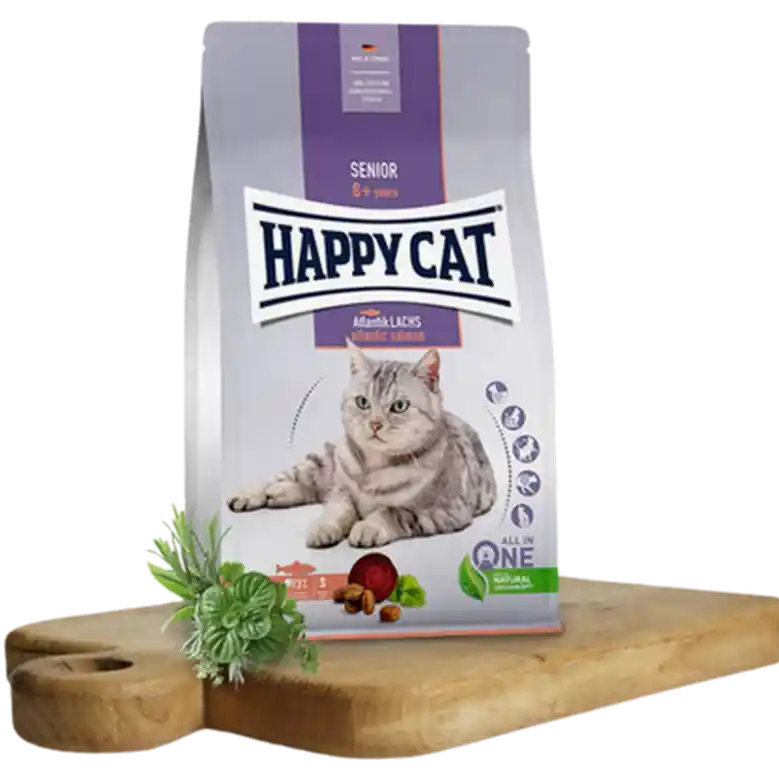 Senior Culinary Atlantic Salmon 4 kg – Katt – Kattfoder & kattmat – Torrfoder till katt – Happy Cat – ZOO.se | Kampanjpris