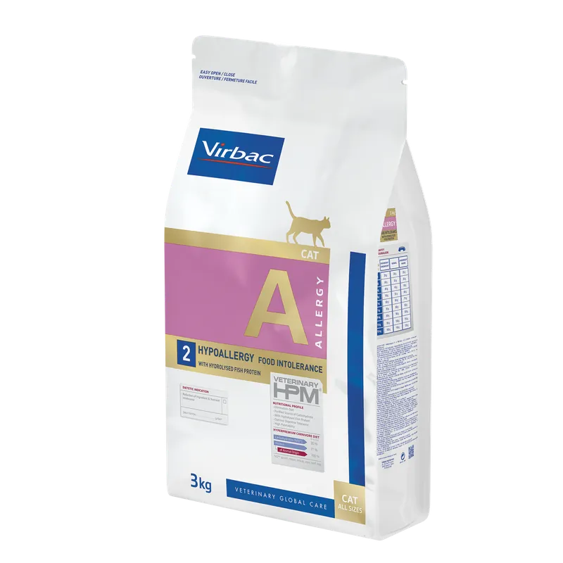 Rabatt | Allergy A2 Hydrolysed Cat Torrfoder till Katter – 3 kg