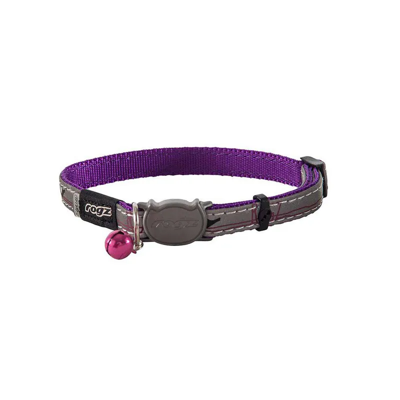 Endast idag - Nightcat Reflexhalsband – S Lila