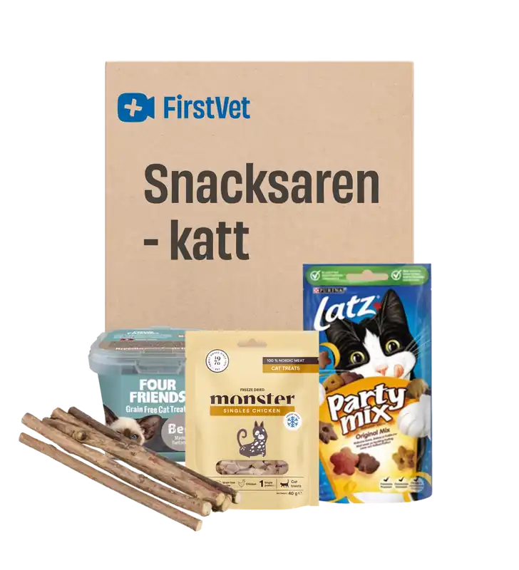 Snacksaren – katt | Professionell kvalitet