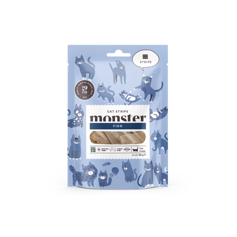 Cat Strips Fish Godisstrimlor – 50 g | Kampanjpris