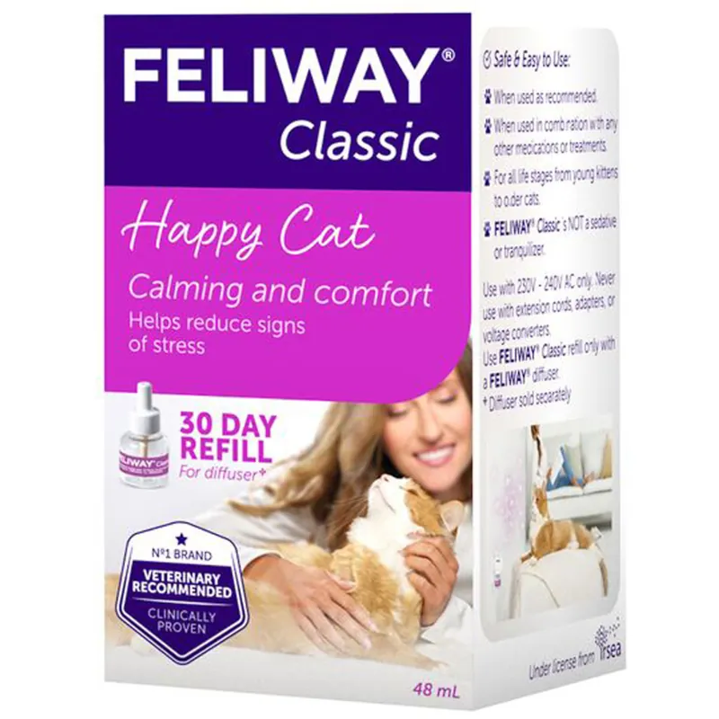 Nästan slut - Feliway Classic Refill – Refill 48 ml