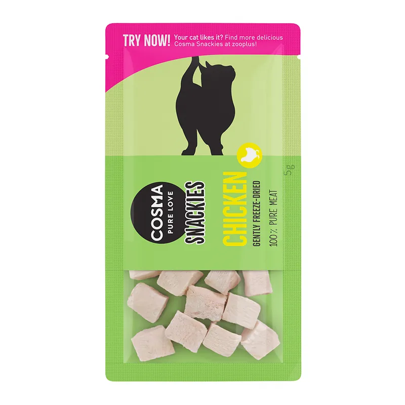 Prova nu! Cosma Snackies 5 g – Kyckling - Expressleverans