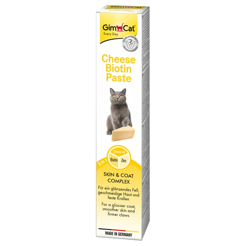 GimCat Cheese Biotin Paste – 50 g | Beställ nu