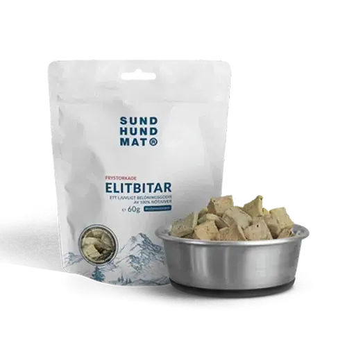 Frystorkade Elitbitar – 60 G - Prissänkt
