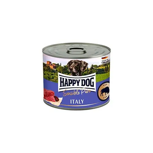 Kampanj | HappyDog konserv, Italy, 100% buffel 200 g