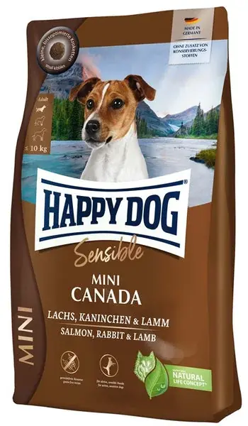 Slutrea - HappyDog Sensible Mini Canada Grain Free 800 g