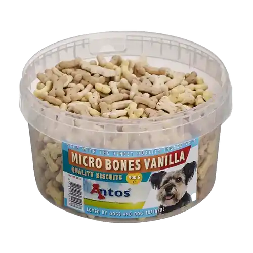 Hundkex Micro Bonesvanilla – 900 G | Specialpris