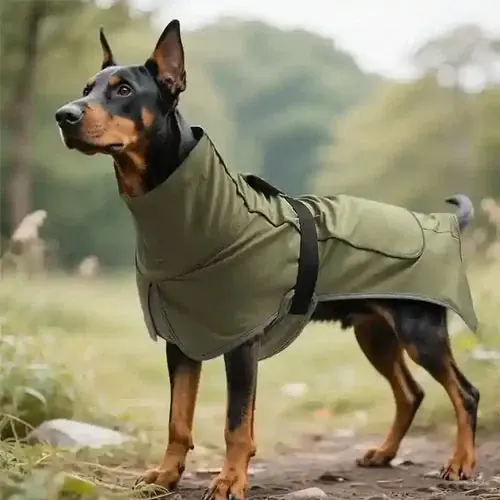 Impermeabile per Cani con Retina Interna e Coulisse | Bästa pris