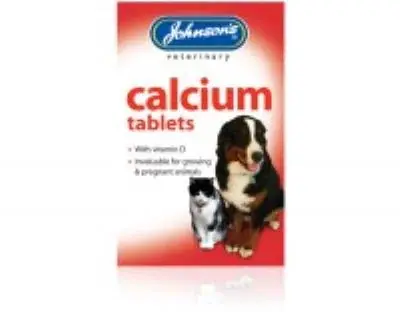 Johnsons Calcium & Vitamin D Tabs 40”s | Få kvar i lager