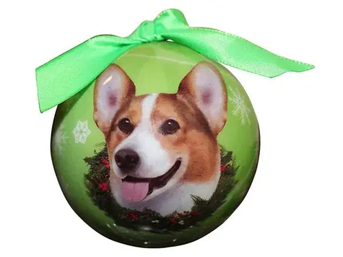 Julekugle Welsh Corgi – OUTLET - Kundfavorit