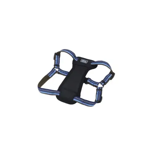 Prissänkt | K9 Explorer® Reflective Adjustable Padded Dog Harness, Blue Small