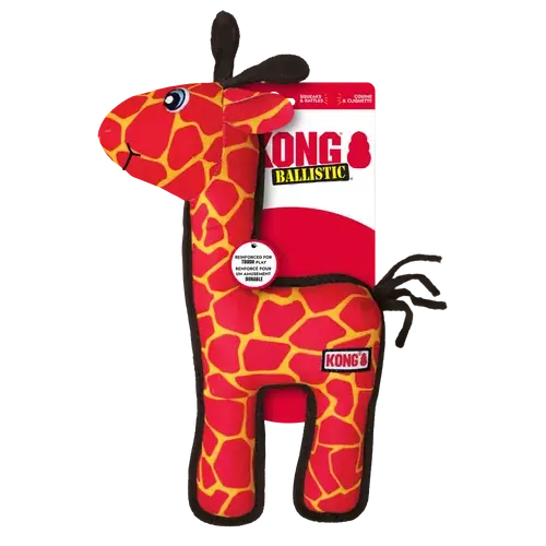 Expressfrakt | KONG Dog Ballistic Giraffe Md/Lg