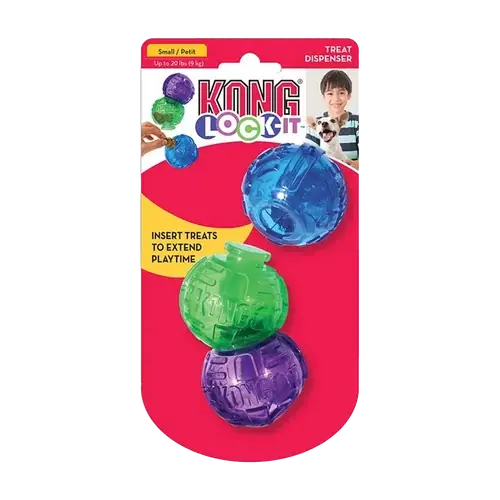 Kong Lock It Small – 3pack | Lågt pris