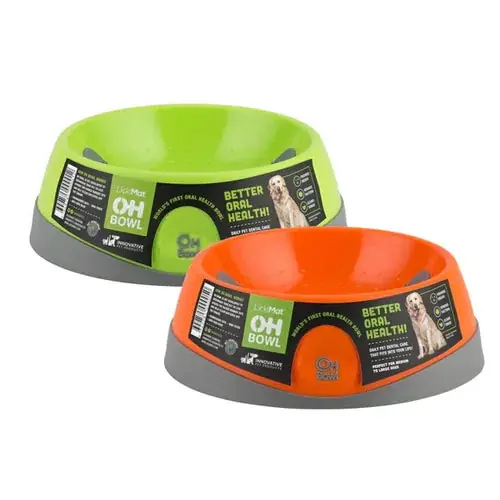 Mycket populär | LickiMat OH Bowl Medium Orange