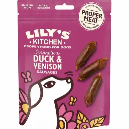 Lily`s Duck & Venison Sausages | Superpris