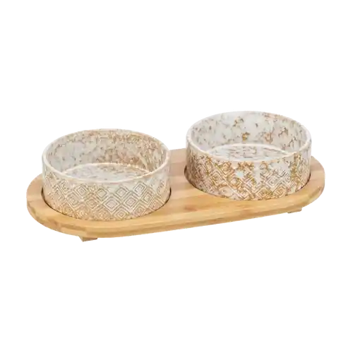 Matbar, Keramik/Bambu, – 2×0.8 L - Bra pris