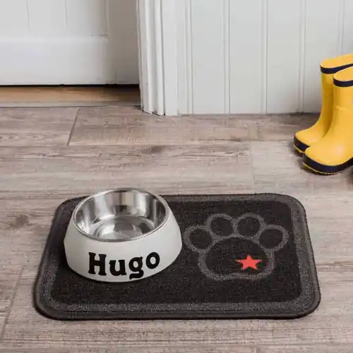 Finns tillgänglig | Mini Mate Feeding Mat Black