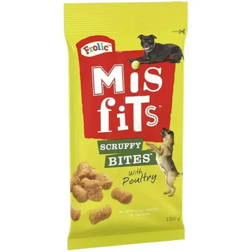 Efterfrågad | Misfits Scruffy Bites 180gm