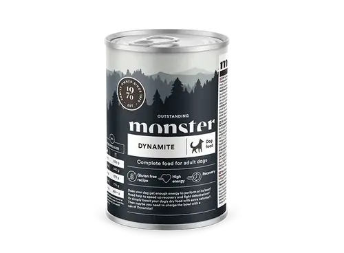 Premiumkvalitet - Monster Dog Dynamite Can 400 g