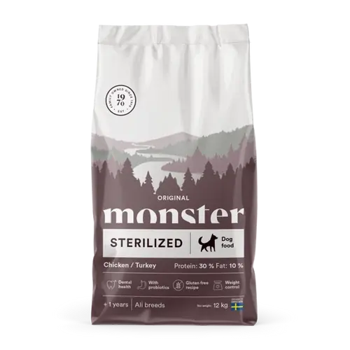 Topprodukt | Monster Dog Orig. Sterilized Chick/Turkey