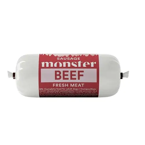 Nyligen tillagt - Monster Dog Sausage Beef 80 g