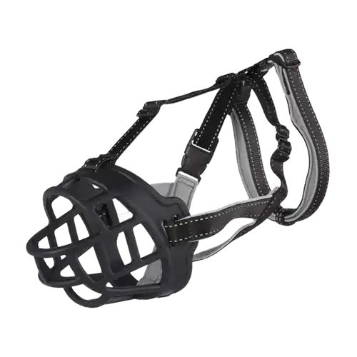 Spara mer - Munkorg Muzzle Flex Silikon Svart