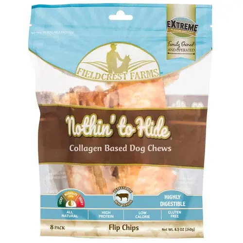 Nothin’ to Hide Flip Chips 8pk Bag – Beef Flavor - Under begränsad tid