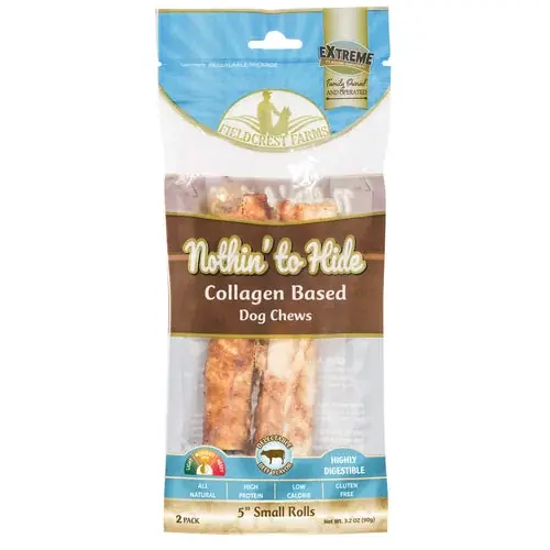 Nothin’ to Hide Small Roll (5″) 2pk Bag – Beef Flavor - Rea