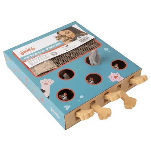 Pawise Fun Plus Play Cat Scratcher - Smidig beställning