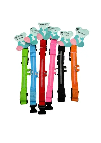 Pet Collar in Random Colours With Led Light 44x30cm - Extra rabatt