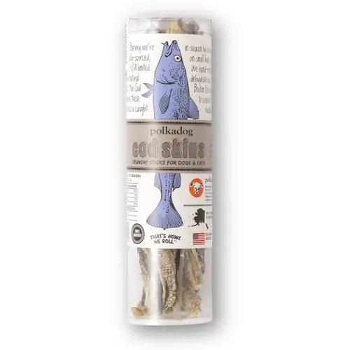 Polkadog Cod Skin Jerky - Kampanj